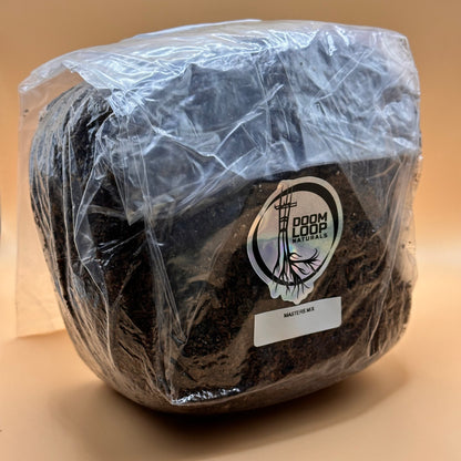 Hydrated and Sterilized Master’s Mix Grow Bag from Doom Loop Naturals! Sterile, sealed, easy to use!